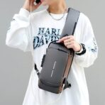 BR WORLD LEATHER SHOLDER BAG Waterproof Backpack  (Multicolor, 10 L) - Image 2