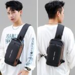 BR WORLD LEATHER SHOLDER BAG Waterproof Backpack  (Multicolor, 10 L) - Image 3