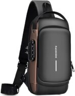 BR WORLD LEATHER SHOLDER BAG Waterproof Backpack  (Multicolor, 10 L)
