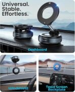 Premium 4-in-1 Tech Combo Pack – cmf Earbuds + 4-in-1 Fast Charging Cable + Suction Pad Grip + Magnetic Car Mobile Holder - Image 9